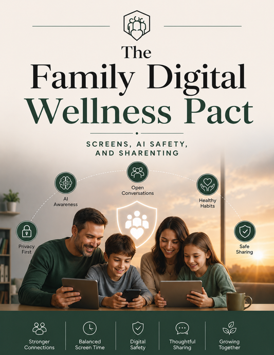 The Family Digital Wellness Pact: Screens, AI Safety, and Sharenting